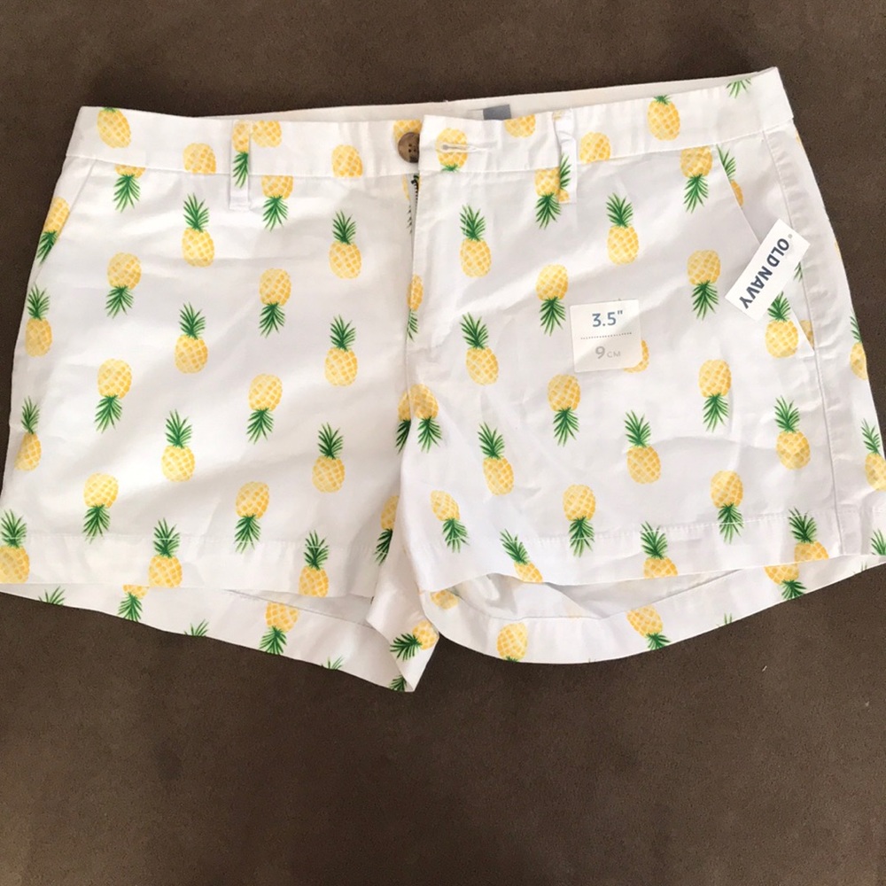 Pineapple shorts